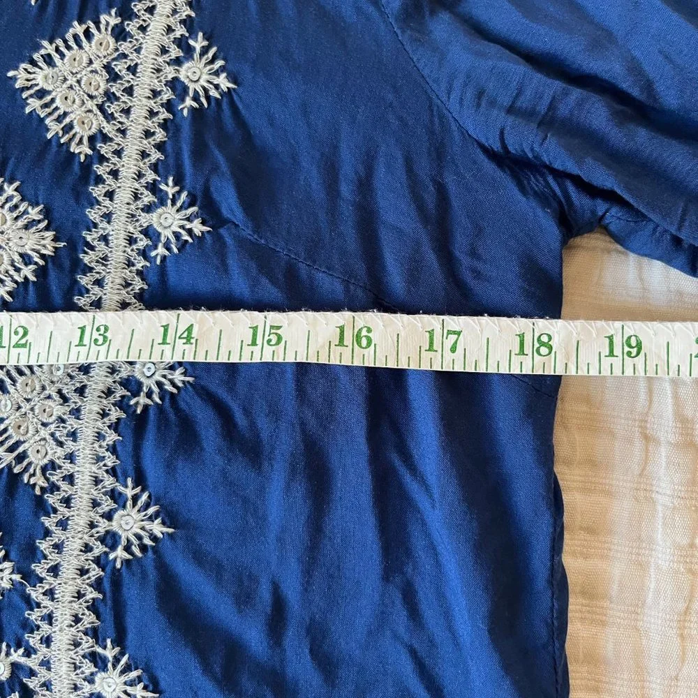 Lucky Brand Embroidered Tunic - M - Picture 8 of 14